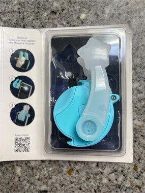 Aqua Blue Star Clip-On Projector Accessory